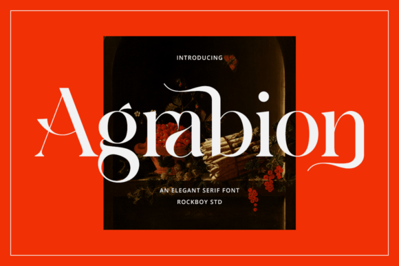Agrabion: A Premium Serif Font for Web Design