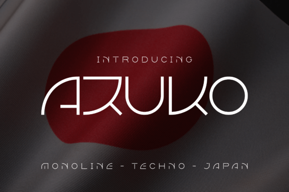 Azuko Techno: A Serif With Modern Edge