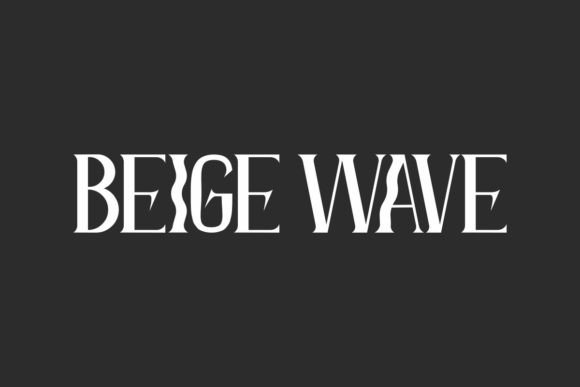 Beige Wave: A Serif Font for Polished Branding