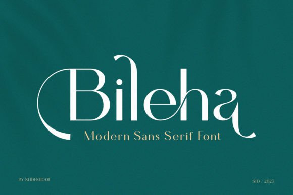 Bileha: A Refined Sans Serif Font for Editorial Design