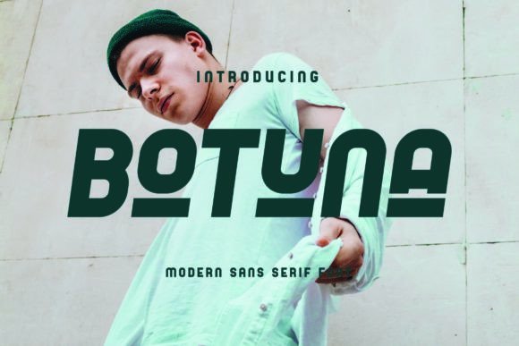Botuna Typeface: A Minimalist Sans Serif for Modern Brands