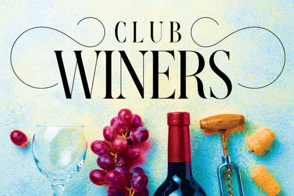 Club Winers: The Serif Font for Luxury Branding