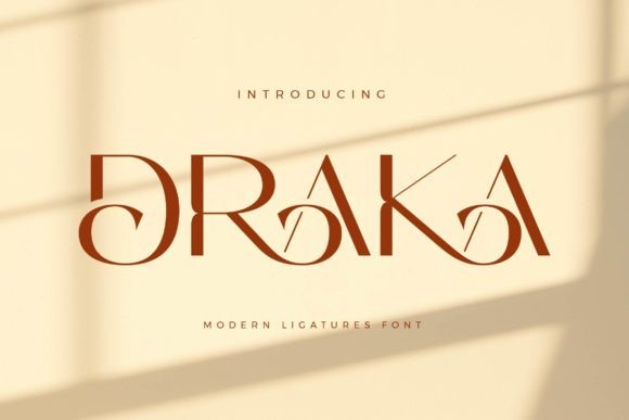 Draka Font: Sharpen Your Campaign Visuals