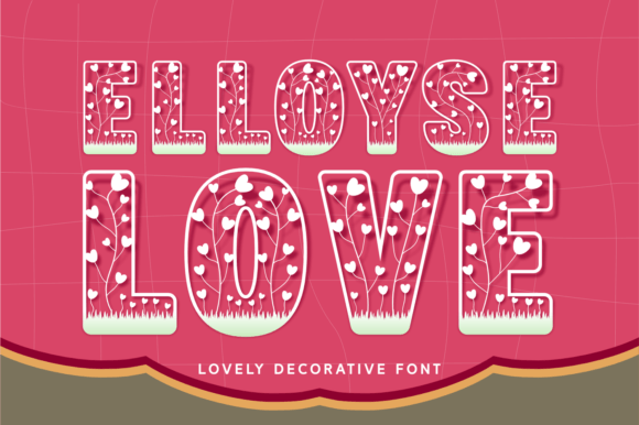 Elloyse Love: A Graceful Typeface for Editorial Design