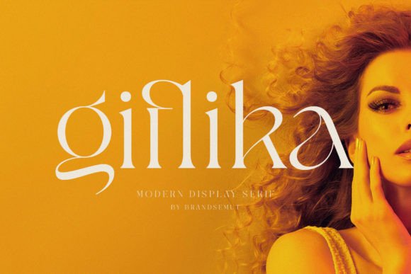 Giflika: A Refined Serif Font for Editorial Design