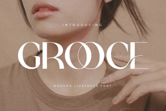 Grooce: A Minimalist Sans Serif Typeface for Editorial Design