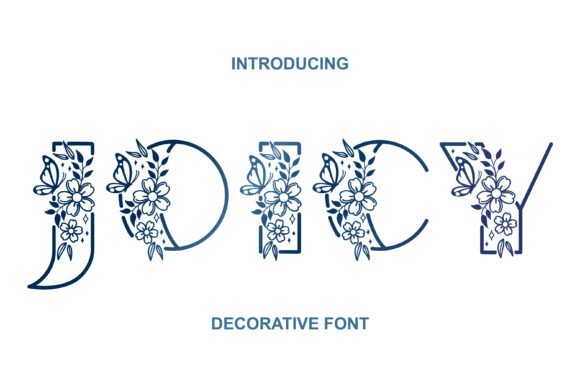 Joicy Typeface: A Joyful Decorative Font for Editorial Design