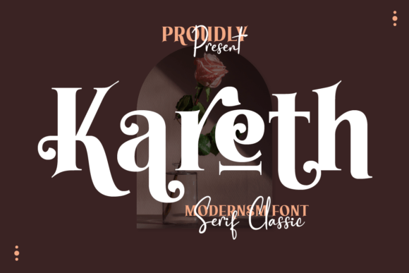 Kareth Font: Timeless Serif Elegance for Makers