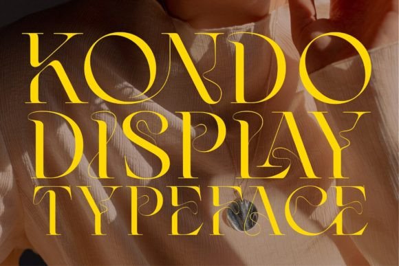 Kondo: A Serif Font for Editorial Elegance