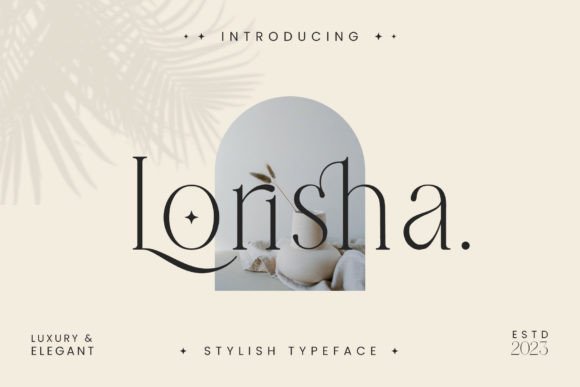 Lorisha Serif Font for Elegant Maker Designs