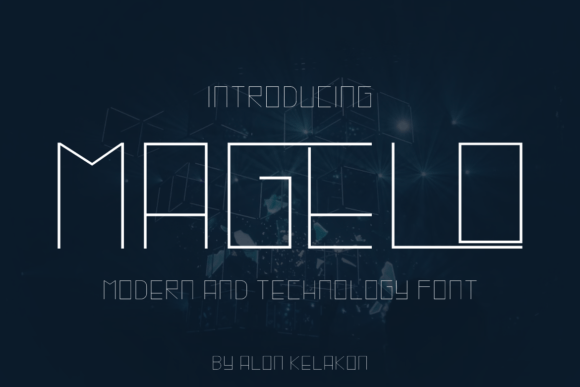 Magelo: A Refined Sans Serif Typeface for Modern Editorial Design