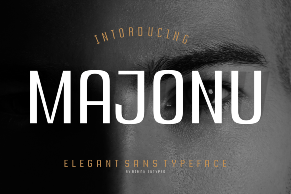 Majonu: A Refined Sans Serif Typeface for Modern Editorial Design