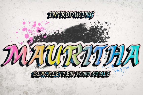 Mauritha: The Blackletter Font for Bold Campaigns