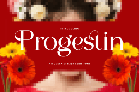 Progestin: A Refined Serif Font for Makers