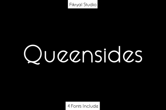Queensides: A Versatile Sans Serif Typeface for Modern Branding