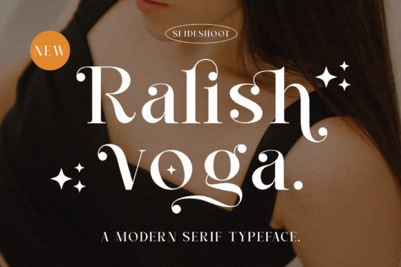 Ralish Voga: A Serif Typeface for Editorial Design