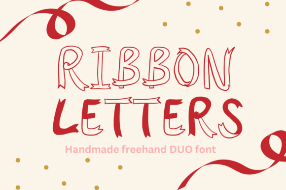 Ribbon Letters: The Decorative Font for Marketers