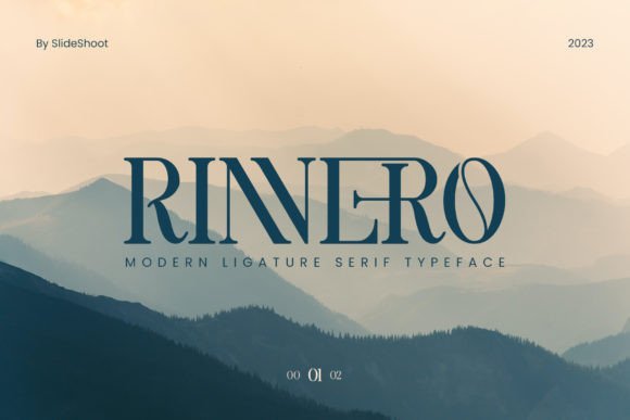 Rinnero: A Serif Font for Elegant Branding