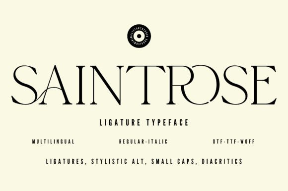 Saintrose Typeface: Elevating Web Design