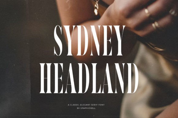 Sidney Headland: A Refined Serif Typeface
