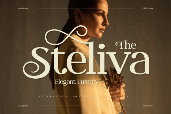 Steliva: A Serif Font for Elegant Branding