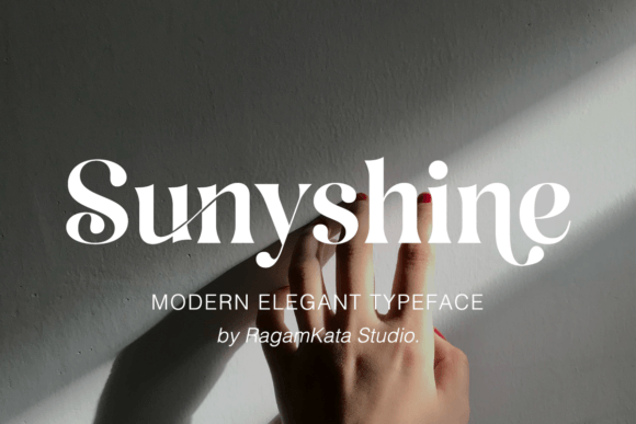 Sunyshine: A Serif Font for Elegant Branding