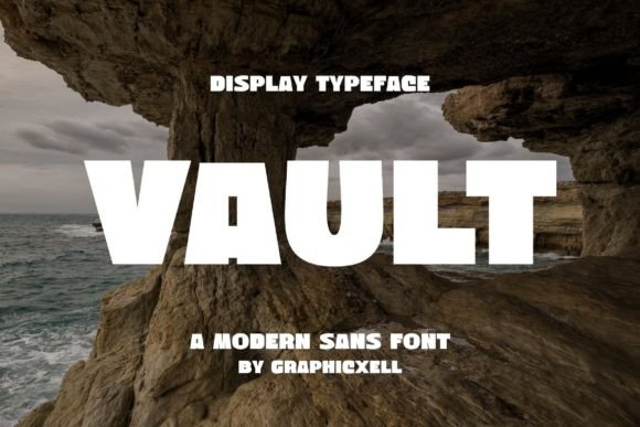 Vault Typeface Review: A Minimalist Font for Modern Brands