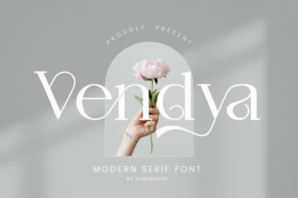 Vendya: The Perfect Serif Font for Crafters