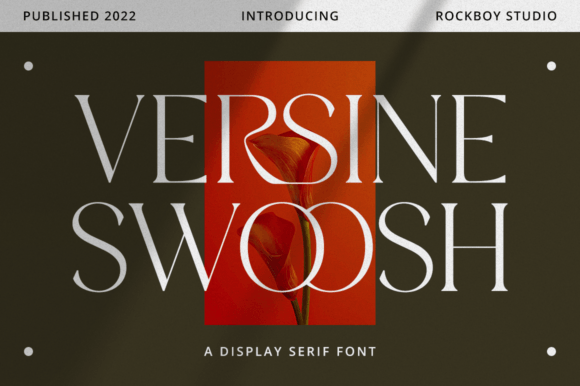 Versine Swoosh: A Serif Font That Elevates Brand Identity